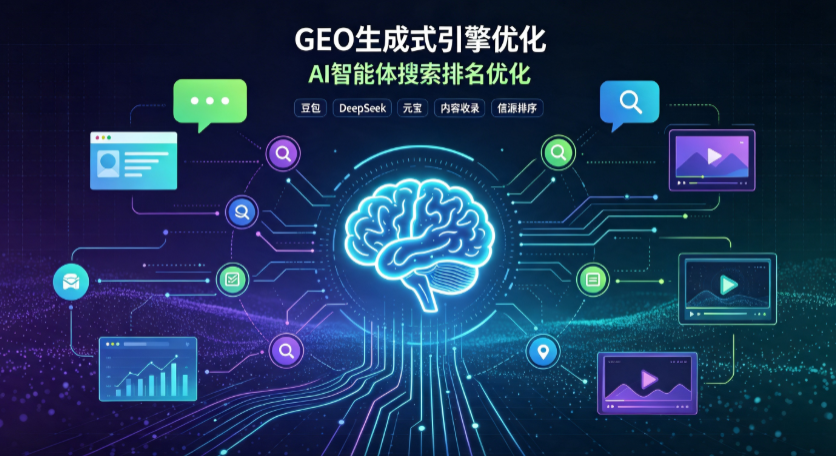 多伦县GEO 浪潮来袭：生成式引擎优化崛起，创作者争抢豆包、DeepSeek、元宝智能体流量入口